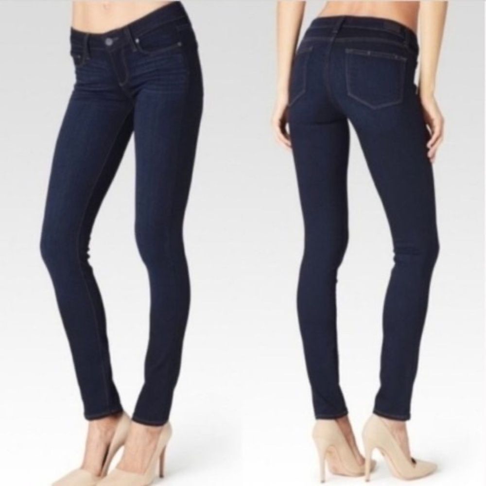 Paige Skyline‎ Skinny Twilight Wash Jeans Sz 27